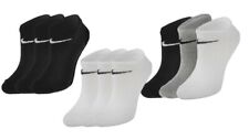 Nike Socken 6 Paar Sneakersocken Füßlinge Socken SX7678 Weiß Grau Schwarz