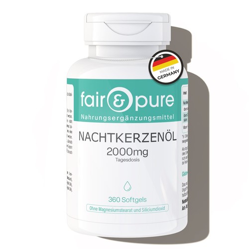 Nachtkerzenöl 2000mg 360 - -,