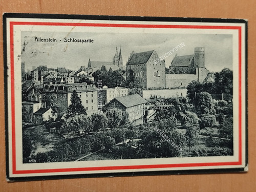 Postkarte allenstein - postkarte,