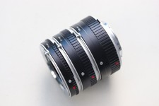 Minolta Zwischenringe 14mm, 21mm und 28mm für MD und MC, sehr guter Zustand!