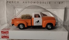 1950 Chevrolet 3100 "Horse Riding Club", Busch 48225 in 1:87 Sammlgsauflösg. 1A!