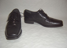 Gallus Schnürschuhe in Schwarz Leder Grösse 43