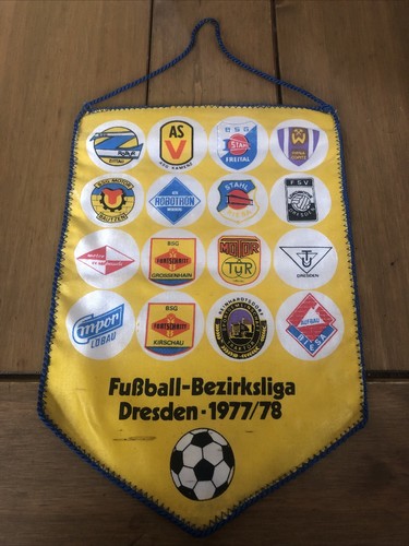 Ddr fußball wimpel - fußball,