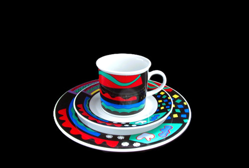 PORZELLAN-SAMMELTASSE-TASSE-GE