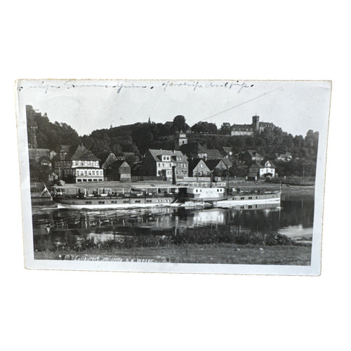 Postkarte herstelle weser - ak,