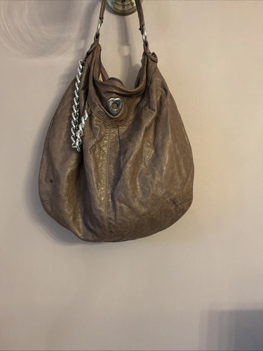 Vintage große braune lässige