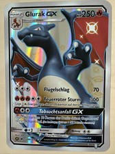 Große A5 Pokemon Jumbo XXL Oversize Karte: Glurak GX