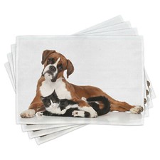 Platzmatten Katze Hund Freunde