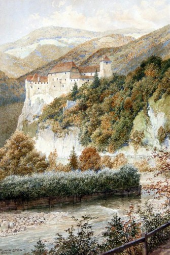 Original aquarell richard - aquarell,
