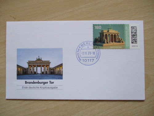 Brandenburger tor fdc - brandenburger,