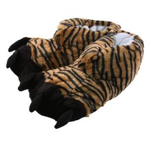 Hausschuhe Tiger, Schwarz