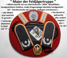 " Major der Feldjägertruppe "