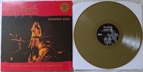 Deep purple vinyl gold - deep,