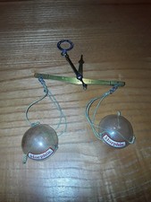 Antike Apothekerwaage, Morphium,Feinwaage mit Hornschalen