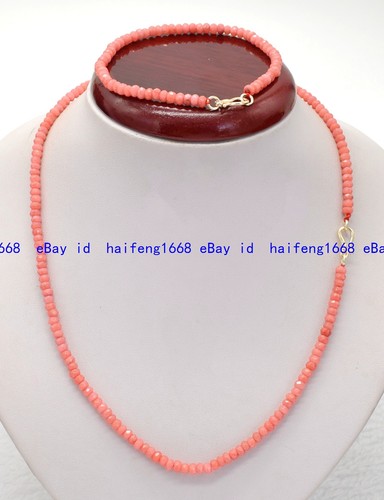 Facettiert 2x4mm rosa - facettiert,