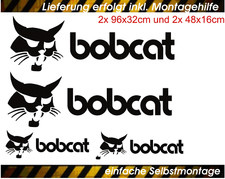 Aufkleber BOBCAT Logo Bagger