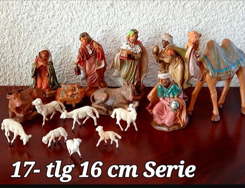 Krippenfiguren set tlg 16 - set,