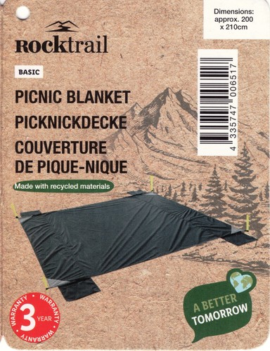 Rocktrail picknickdecke mit - picknickdecke,