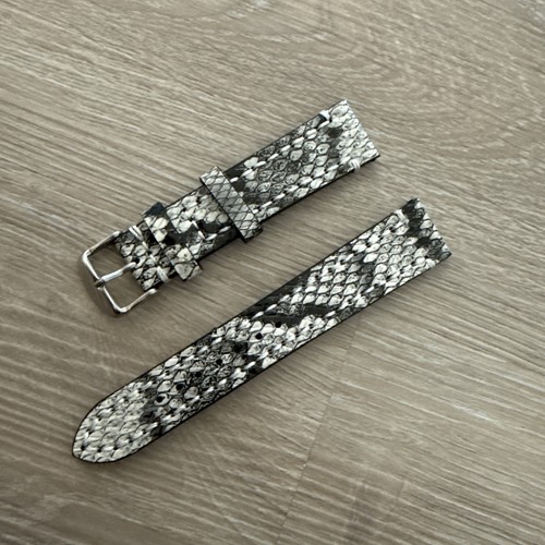 Uhrenarmband 20mm leder snake - uhrenarmband,