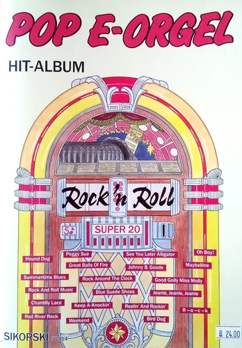 Pop orgel hit album - e-orgel,