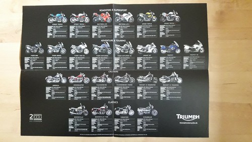 Triumph motorcycles prospekt - triumph,