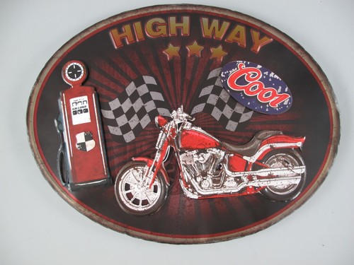 Blechschild highway usa - "highway",