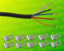 Kabel rund 5x0 schwarz - 5m,