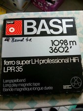 Tonband, BASF. Ferro Super LH Professional, 1098m, divers bespielt