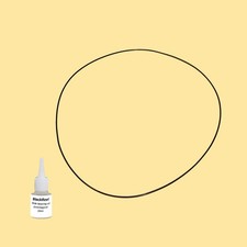 Plattenspieler Riemen Öl = Kit 27 für Audiomeca Romance Turntable