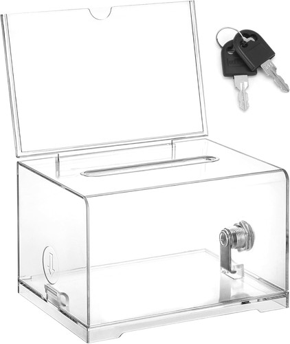 Abschließbar spendenbox - ®,