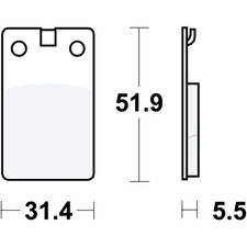 TRW Bremsbeläge Standard mit