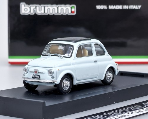 Fiat 500f hellblau brumm - 500f,