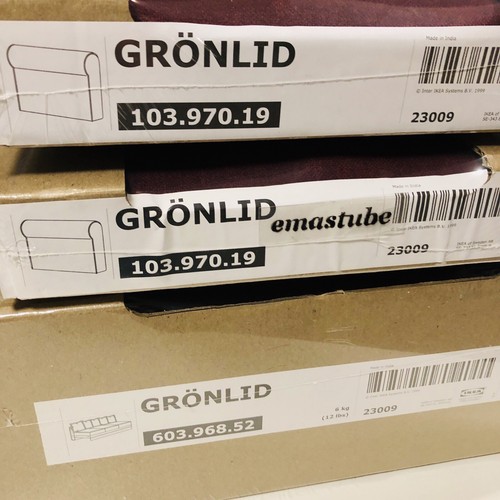 Ikea grönlid bezug - bezug, 3-er