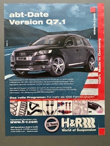 Fahrwerk federn abt audi - abt,