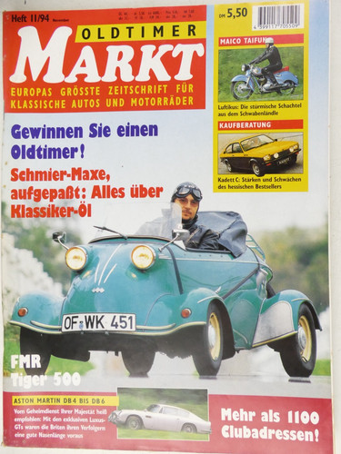 Oldtimer markt 1994 november - oldtimer,