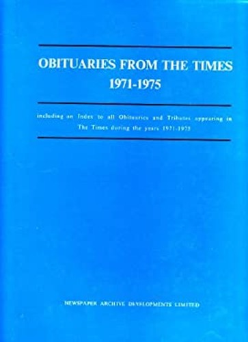Obituaries from the times - obituaries,