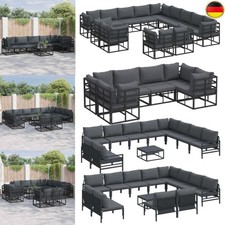 Garten Sofa Set mit Kissen