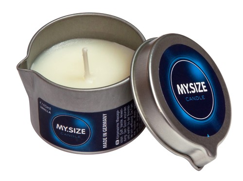 Size massagekerze vanille - my.size,