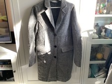 Gil Bret Amber & June leichter Woll-Walkfilz-Mantel Italy Woll-Walkfilz 36/38 38
