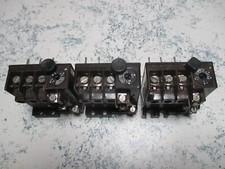 3x Klöckner Moeller Motorschutzschalter Thermisches Überlastrelais Z0