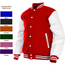 Mens Varsity Letterman Jackets