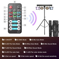 Dj Licht Set mit Stativ und