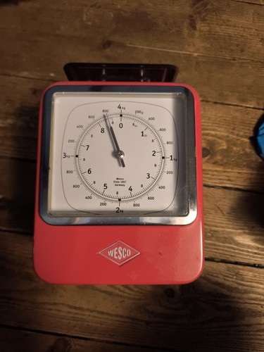 Wesco retro küchenwaage mit - retro,