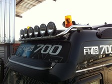 Edelstahl Dachlampenbügel - 60mm - Dicke 1.5mm passend Volvo FH2-FH3 - Ohne Led