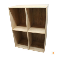 FDB Møbler Bücherregal Regal Eiche natur Eichenholz 54 x 72 x 32 cm Mogens Koch