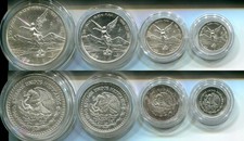 MEXICO 1998 - 1/20, 1/10, 1/4