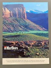 Marlboro Cowboy Pferde Berge Panorama 2004 Vintage Ad Werbung Reklame