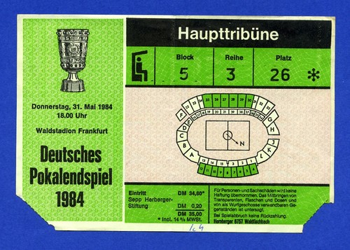 1984 finale dfb pokal - ---,