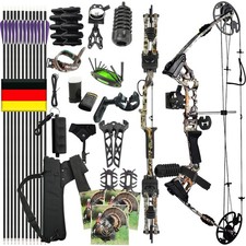 Compoundbogen Carbonpfeile Set