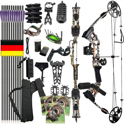 Compoundbogen carbonpfeile set - compoundbogen,